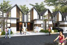 Rumah Modern Cluster Safira Aryana Karwaci 