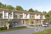 Luxury Villa In Golf Resort Privat Pool Area Modern Design Bali