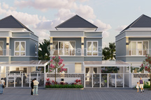 Pp02 Dijual Rumah Premium Minimalis Modern Indent di Taman Mumbul