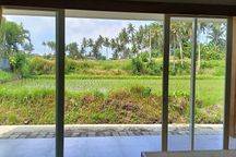 Vila modern minimalis one  bedroom with rice field view di Ubud  