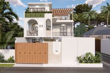 Vila Modern Shm Baru Dengan Roof Top Di Jimbaran 