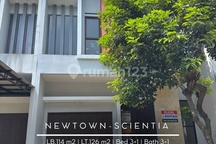 Dijual Rumah Newton Scientia Siap Huni 7X18 M2 (126) LB 114 (Tipe Master) KT 3+1