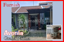 Rumah Cantik Furnish di Graha Padma Dekat Karangturi