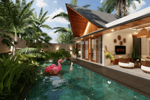 Lease 26 Years Exclusive Tropical Villa Near Beaches In Seminyak