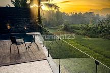 Villa Eksklusif View Sawah dan Gunung Dekat Pusat Ubud