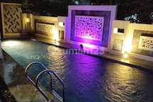 Rumah Posisi Hook Dengan Kolam Renang Dan Rooftop Best View Pegunungan di Sentul City Bogor