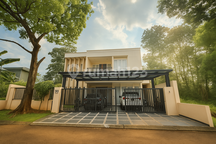 Luxury House Sentul City dengan Backyard & Gym Pribadi Di Sentul