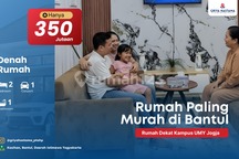 Rumah Murah Siap Huni Dalam Cluster Dekat Kampus Umy Bantul