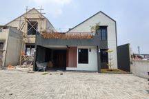 Rumah Cluster Unik Sisa 3 Unit Free Biaya Rooftop Luas Dekat Tol 