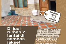 Di.jual Rumah Sungai Sambas Kebayorsn Baru Jaksel