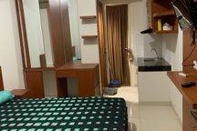 Sewa apartemen promo mahasiswa 1.6 jt dan umun 1.8 jt- 2.5 jt Apartemen Green Lake View