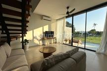 Vila Baru 2 Kt Pemandangan Sawah Hanya 3 Unit di Berawa Bali