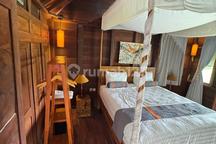 Joglo Villa With Rice Field View - Pet Friendly In Cemagi