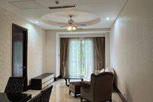 apartemen pearl garden semi furnished siap huni
