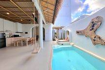 VILLA SANTORINI BEST INVESTEMENT 2 BR POOL PRIVAT LOKASI JIMBARAN