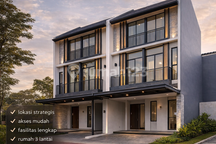 Anza Homes | Rumah 3 Lantai Terbaru di Malibu Paramount Serpong | Free PPN