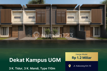 Jl. Kaliurang Km 10, Dijual Rumah Jogja Bonus Kolam Renang