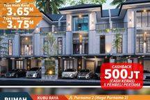 Dijual Rumah Mewah 3 Lantai di Jl. Purnama 2 Mega Purnama 2 , Pontianak