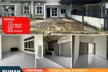 Disewakan Rumah Terawat dalam cluster di Jl. Paris 2, komp. Grenhill F-3, Pontianak Tenggara, Pontianak