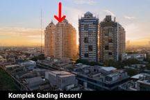 Apartement Gading City Resort,lantai Rendah,bagus,dijual