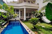 Sewa Rumah Mewah Kemang Jaksel 6 Br With Swimming Pool Kolam Renang Semi Furnished