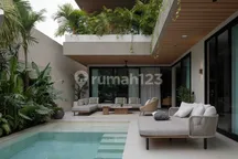 Villa Mewah Kontemporer Pinggir Sungai Di Pererenan Bpf1631