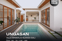 Villa Modern Gaya Bali Di Ungasan