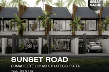 RUMAH MODERN STRATEGIS 2KT DI SUNSET ROAD