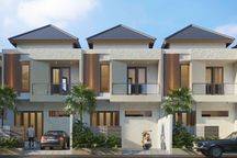 Townhouse Modern 3BR Di Jimbaran Area Wisatawan Bpf1228