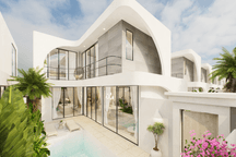 Island Palms Villas Pecatu - From USD 239K – USD 279k for up to 25 - 49 Years Lease Options