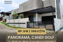 DISEWAKAN RUMAH BAGUS FURNISHED SIAP HUNI PANORAMA CANDI GOLF 