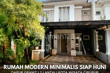 Rumah Cantik 2 Lantai SHM Siap Huni Kota Wisata, Cibubur