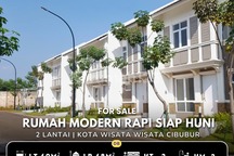 Rumah 2 Lantai SHM Siap Huni, Kota Wisata Cibubur