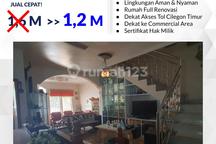 Rumah Asri Dijual di Griya Indah Serdang, Full Renovasi Dekat Tol