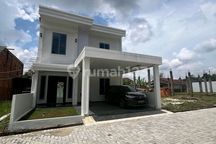 Rumah Mewah Lantai 2 Lokasi Gobah