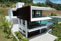 Rumah Villa Modern Glass House 3lantai Kawasan Elite Villa Panbil