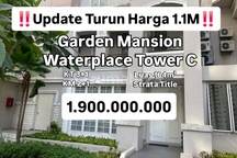 Kondominium 2 Lantai Garden Mansion Waterplace Tower C Sby [186]