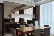 Fore Rent Apartemen Pakubuwon View3 Bedroom Full Furnished Siap Huni