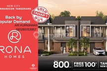 Rumah 2 Lantai 800Juta New Launching.summarecon Tangerang Rona Homes Tahap 2