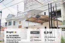 Dijual Rumah Luas 14,5 Meter Jl.Sei Bingei (Belakang Erha Clinic)