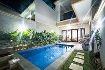 Villa 3BR Minimalist Modern with Ricefields View in Sanur.