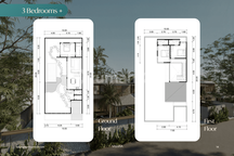 Villa 3BR+ Off Plan 4 Design, Modern Tropical, Industrial Tropical, Terracotta, Wabi-Sabi di Kedungu dalam Ciputra Beach Resort