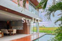 VILLA TENANG MENGHADAP BARAT DENGAN PANDANGAN SAWAH YANG INDAH DI CANGGU UTARA – SVFC046