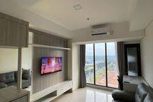 1 Bedroom Apartment Lantai 25 di Pollux Habibie. Disewa For Rent