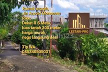 Rumah Murah, dekat RS Mata, Jln Arnold mononutu Rike
