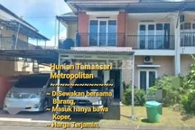 Disewakan Banting Harga Rumah 2 Lantai Full Perabot Tamansari Metropolitan