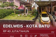 DISEWAKAN Rumah Dekat Wisata Museum Angkut, Jatim Park 1 & 2, BNS, Dekat Hotel Aston, Alun-Alun Batu, View Cantik & Sejuk Kota Batu 