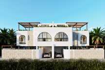 Modern 3 - Storey Villa With Rooftop & Ricefield View