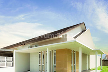 Rumah Luas Lega di Bandung Kondisi Baru Punya Halaman Belakang Lebar