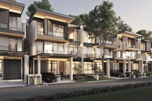 Rumah Mewah 3 Lantai Dijual New Condition Lokasi Selangkah ke Gerbang Toll